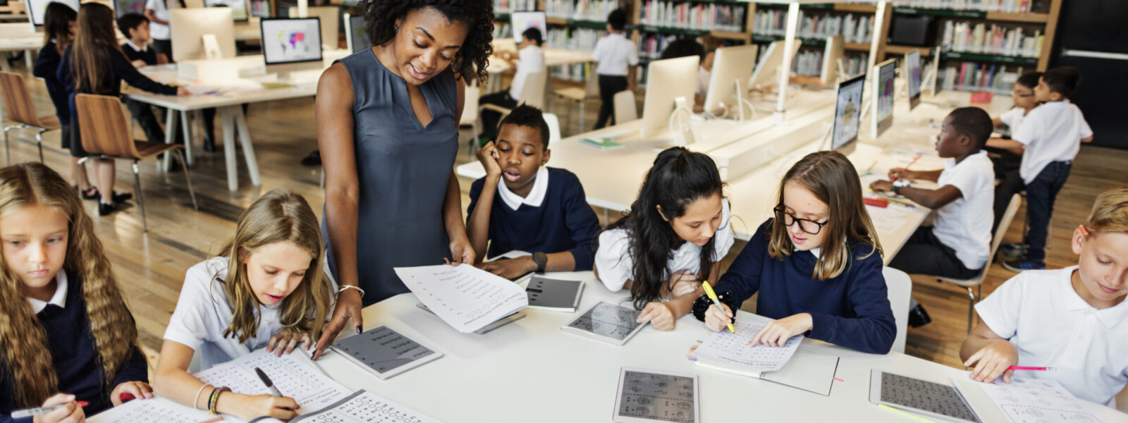 Classroom Learning Mathematics Students Study Concept